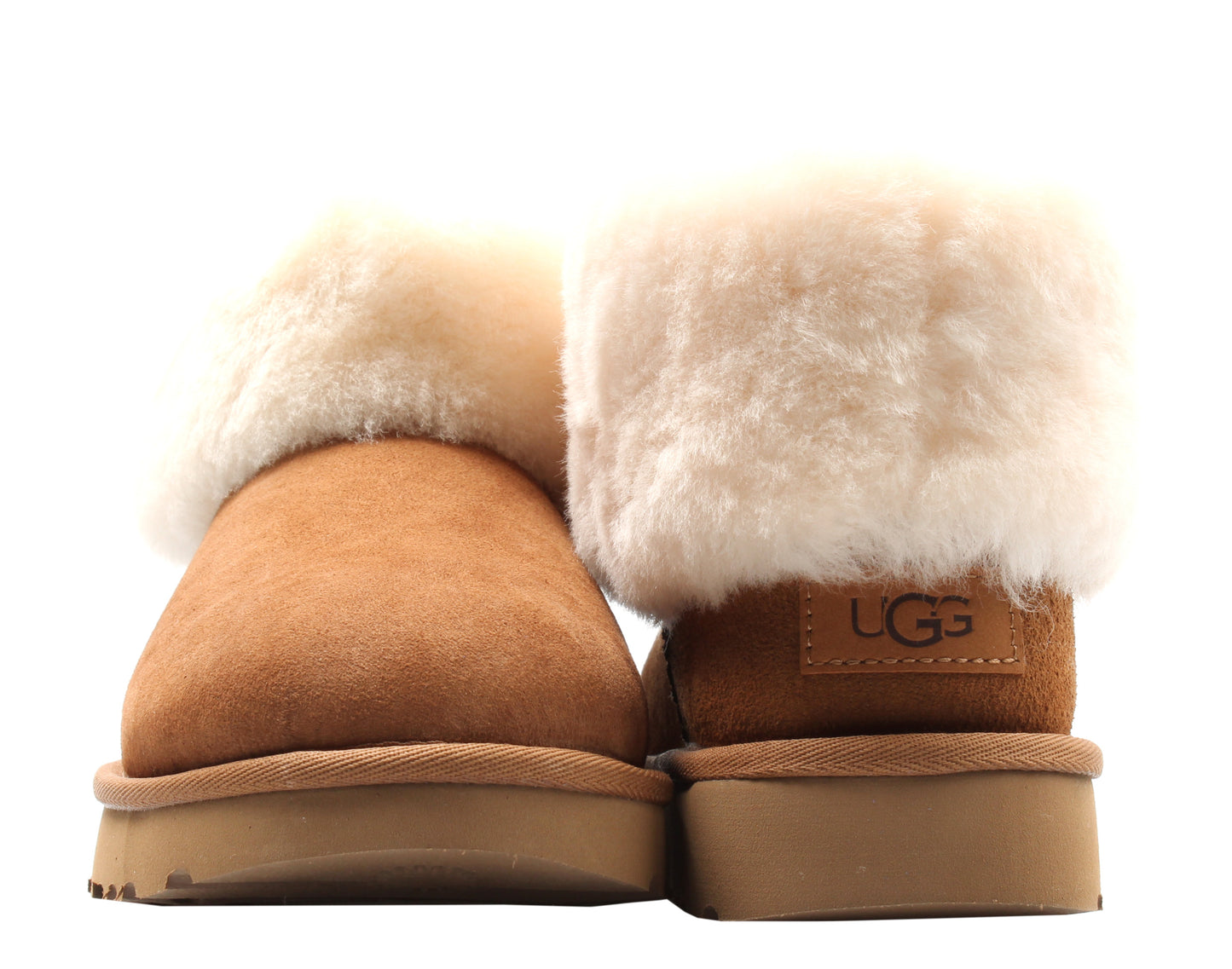 UGG Australia Classic Mini Fluff Chestnut Women's Boots 1106757-CHE