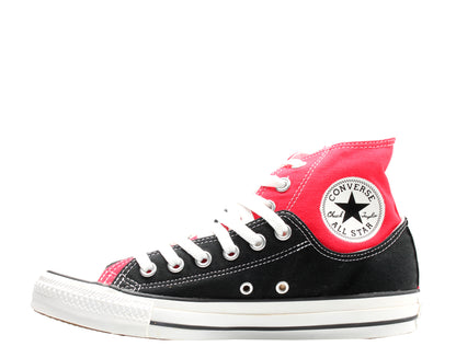 Converse Chuck Taylor All Star Layer Up Black/Red High Top Sneakers 111087