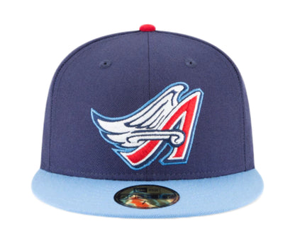 New Era 59Fifty MLB Anaheim Angels 1997 Cooperstown Blue Fitted Hat 11590988