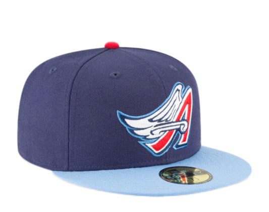 New Era 59Fifty MLB Anaheim Angels 1997 Cooperstown Blue Fitted Hat 11590988