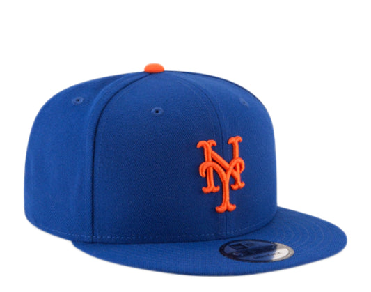 New Era 9Fifty MLB New York Mets Basic Royal Blue Snapback Hat 11591027