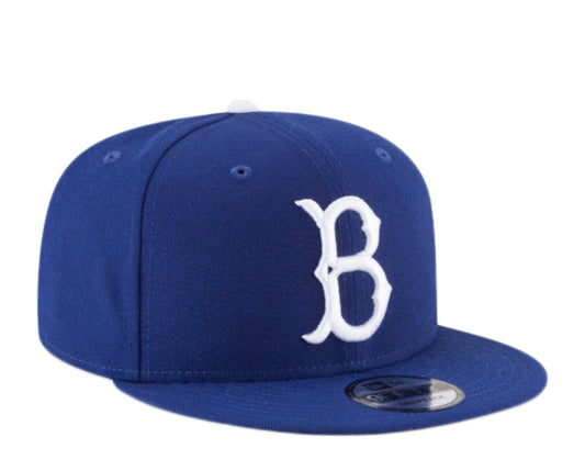 New Era 9Fifty MLB Brooklyn Dodgers Basic Royal Blue Snapback Hat 11591075