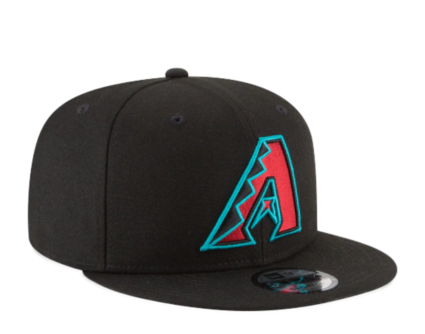 New Era 9Fifty MLB Arizona Diamondbacks Basic Black/Teal Snapback Hat 11591085