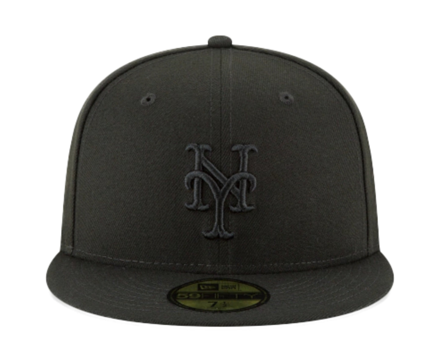 New Era 59Fifty MLB New York Mets Blackout Basic Fitted Hat 11591131