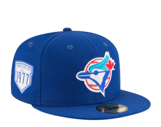 New Era 59Fifty MLB Toronto Blue Jays 1977 Cooperstown Blue Fitted Hat 11760511