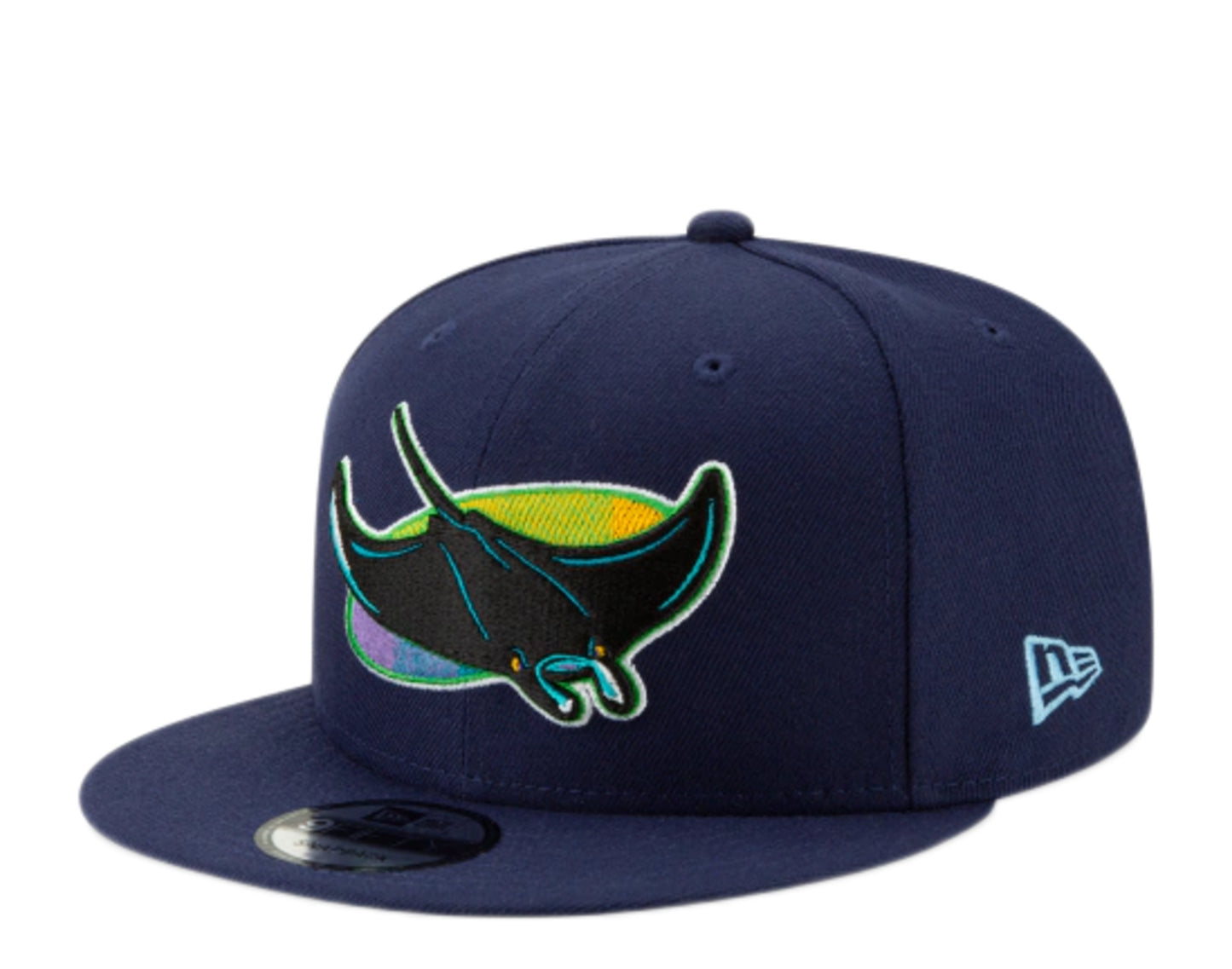 New Era 9Fifty MLB Tampa Bay Rays Cooperstown Basic Navy Snapback Hat 11838819
