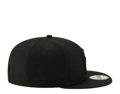 New Era 9Fifty NFL Las Vegas Raiders Black on Black Basic Snapback Hat 11872957