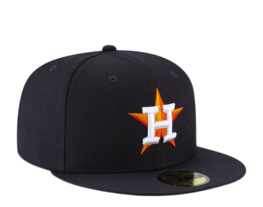 New Era 59Fifty MLB Houston Astros 2017 World Series Navy Fitted Hat 11941903