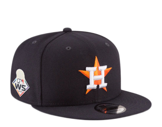 New Era 9Fifty MLB Houston Astros 2019 World Series Basic Snapback Hat 12360517