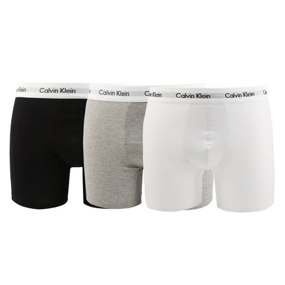 Calvin Klein 3-Pack Boxer Briefs Black/Grey/White Men's Underwear NB1770A-MP1