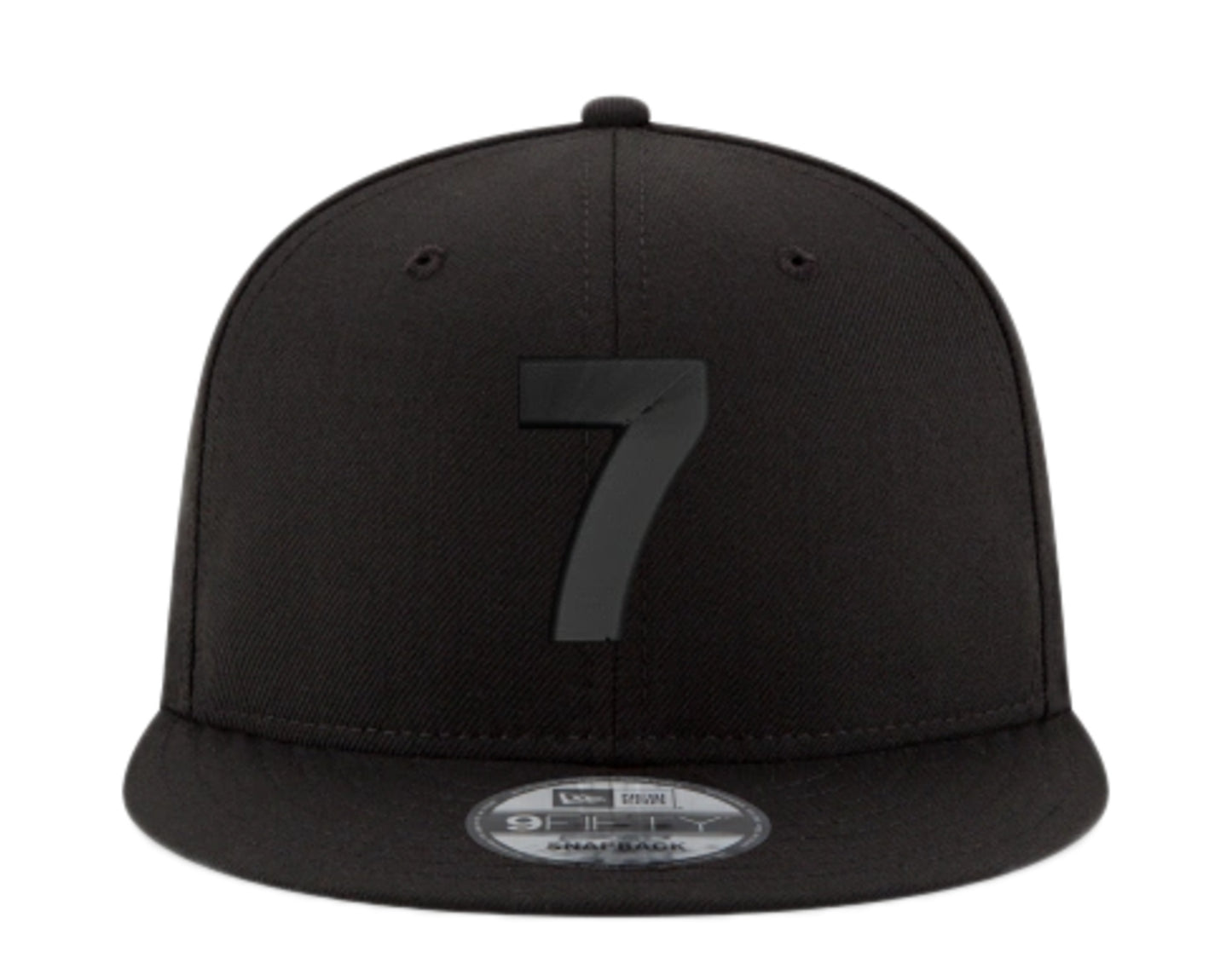 New Era X Compound 9Fifty - 7 - Triple Black Snapback Hat 12485826
