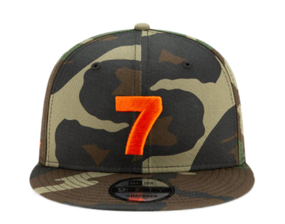 New Era X Compound 9Fifty - 7 - Camo/Orange Snapback Hat 12485831