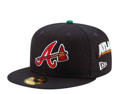 New Era x Offset 59Fifty Atlanta Braves The Icon Patches Fitted Hat 12562420