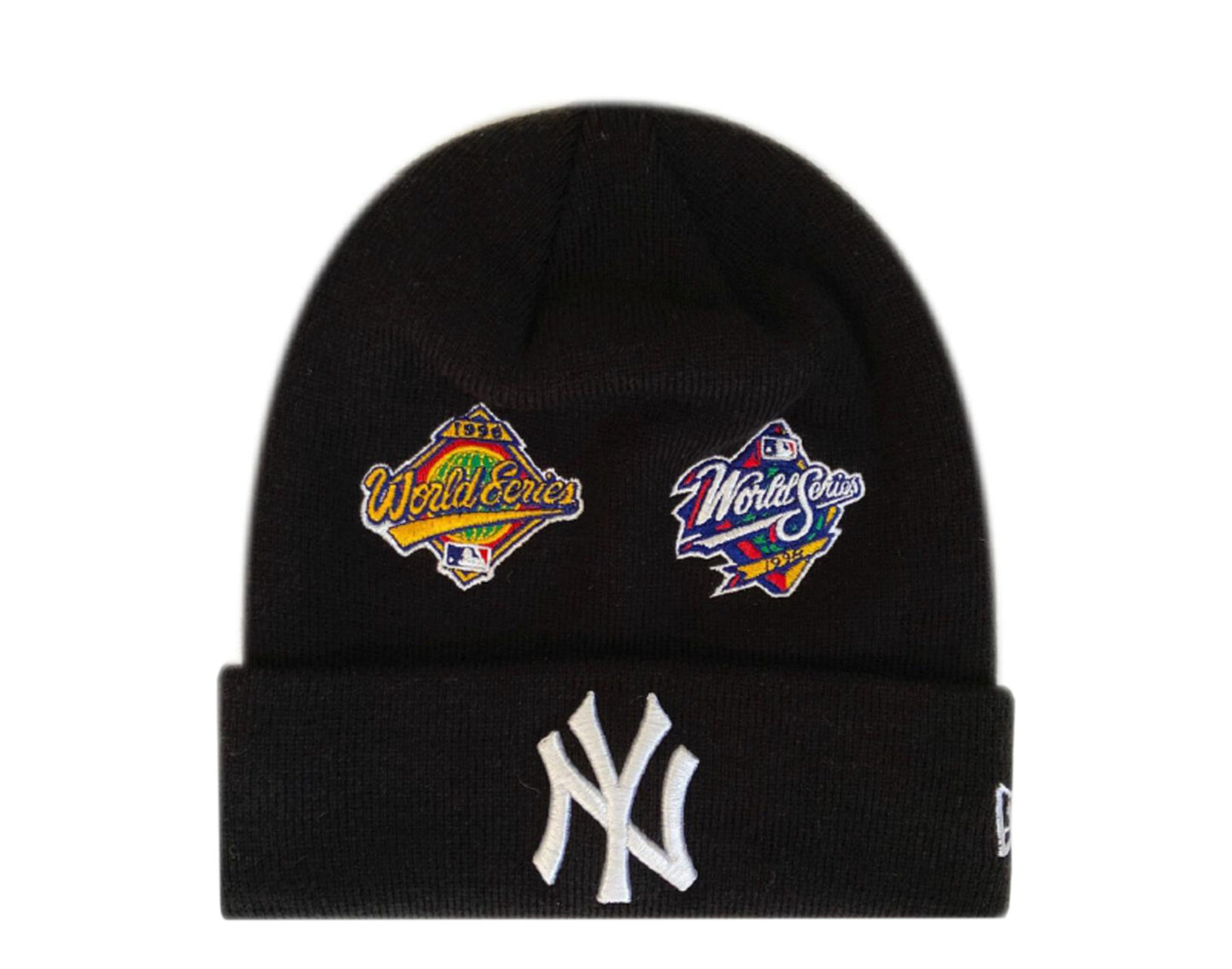 New Era MLB New York Yankees World Series Patch Knit Cuff Beanie 12638428