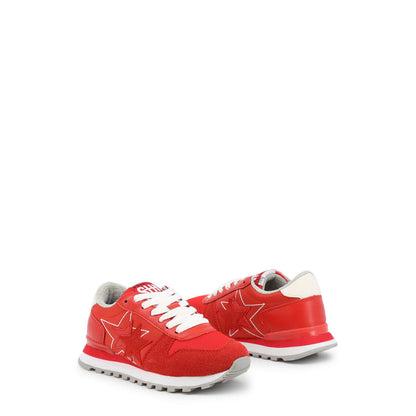 Shone Triple Star Red Boys Shoes 617K-016