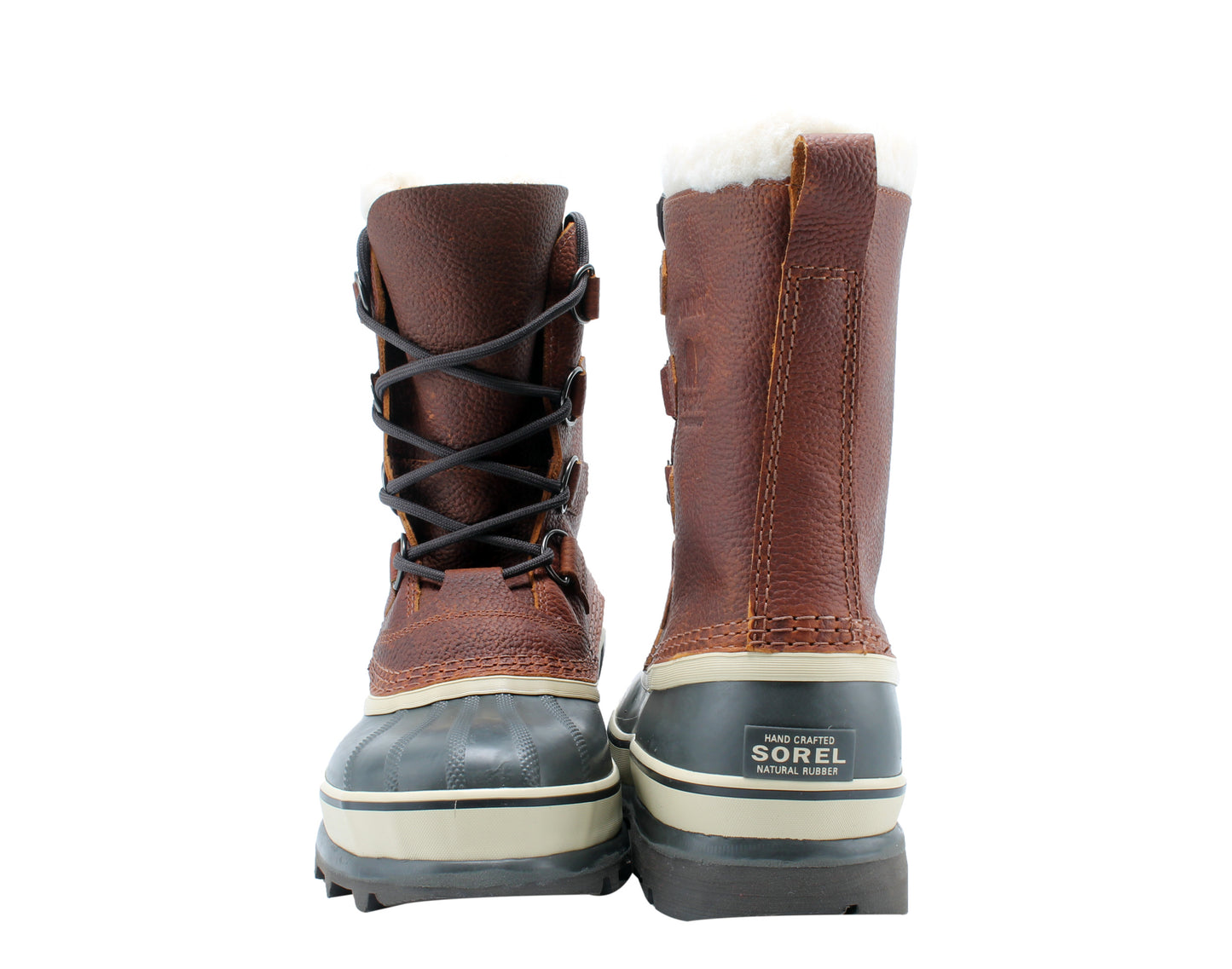 Sorel Caribou Wool Tobacco Men's Waterproof Snow Boots 1308781-256