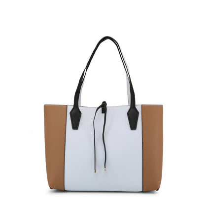 Guess Bobbi Two-Tone White/Cognac Women's Shoulder Bag HWAE6422150