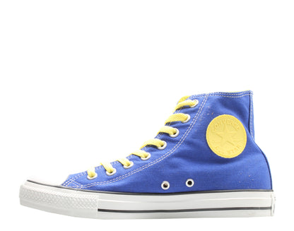 Converse Chuck Taylor All Star Side Zip Radio Blue/Yellow High Top Sneakers 142295C