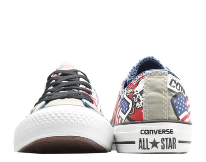 Converse Chuck Taylor All Star Old Biker Ox Old Silver/Print Sneakers 142316C