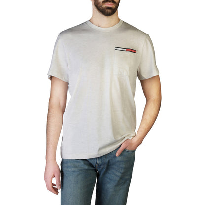 Tommy Hilfiger Crew Neck White Men's T-Shirt DM0DM13063