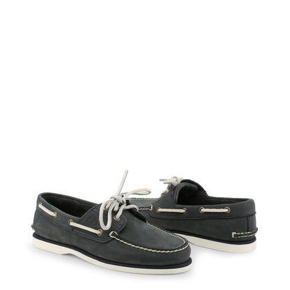 Timberland Classic Two-Eye Dark Grey Nubuck Men's Boat Shoes A21HX005