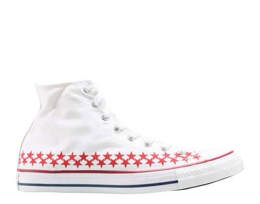 Converse Chuck Taylor All Star White/Blue/Red High Top Sneakers 151015F