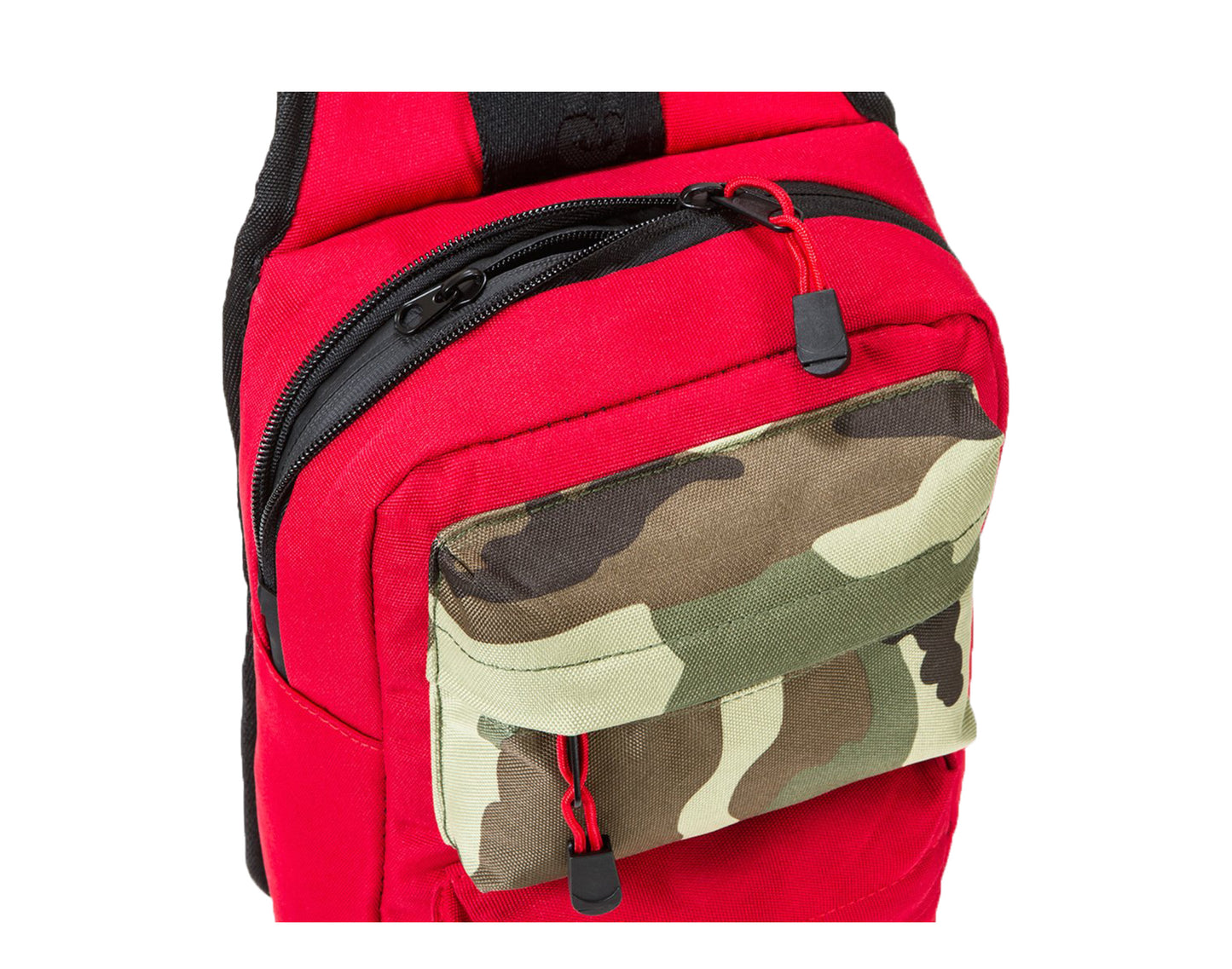 Cookies Rack Pack Over-The-Shoulder Red/Camo Sling Bag 1536A3328-RED