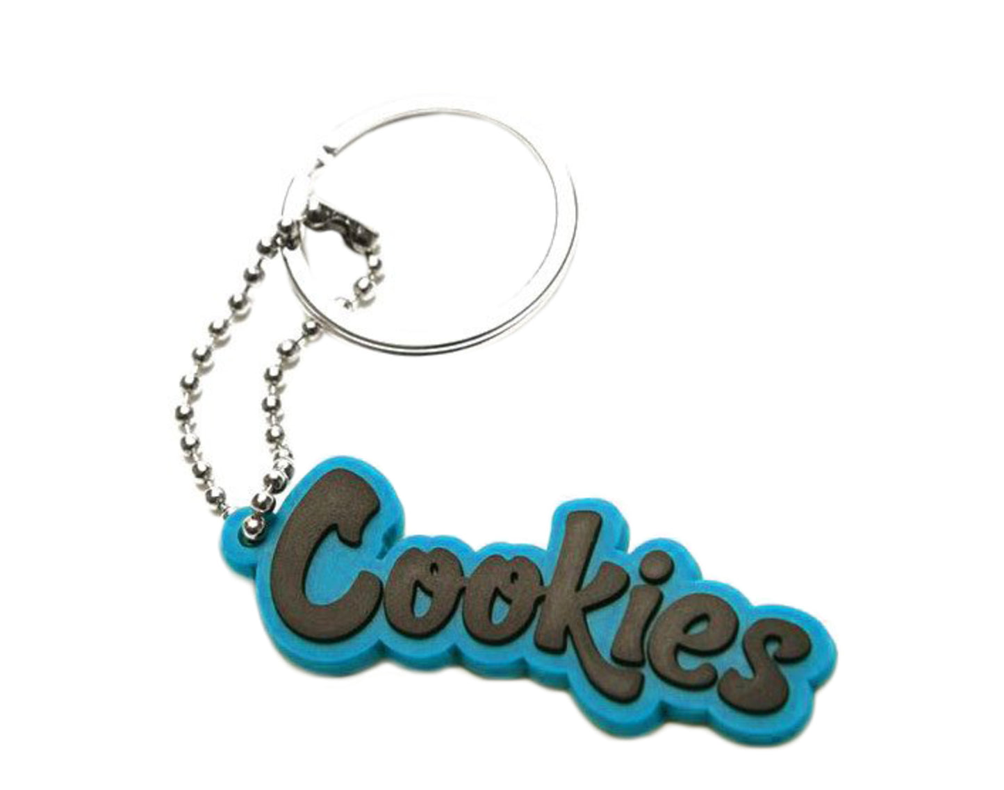 Cookies Original Logo Thin Mint Blue/Black Keychain 1536A3339-BLU