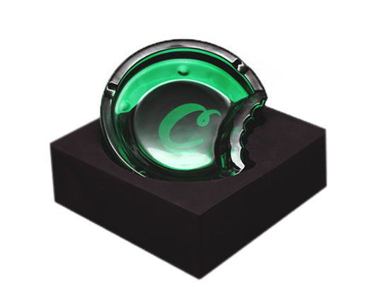 Cookies C-Bite Glass Ashtray Green 1536A3351-GRN