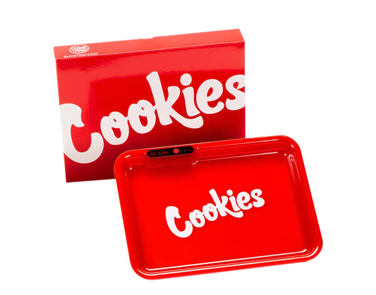 Cookies V3 Glowtray Red Glow LED Rolling Tray 1536A3452-RED