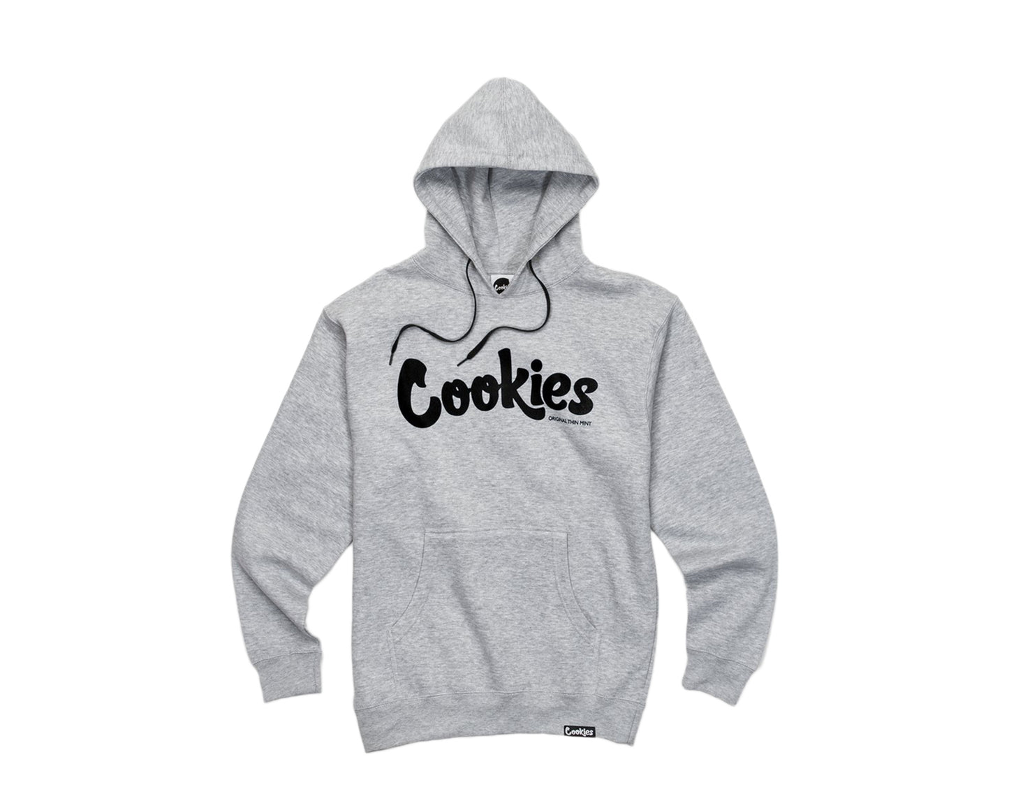 Cookies Original Logo Thin Mint Fleece Grey/Black Men's Hoodie 1536H3320-HCB