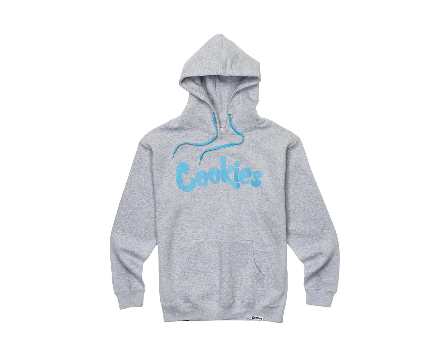 Cookies Original Logo Thin Mint Fleece Grey/Blue Men's Hoodie 1536H3320-HGB