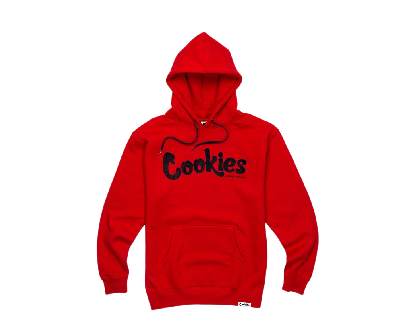 Cookies Original Logo Thin Mint Fleece Red/Black Men's Hoodie 1536H3320-RDB