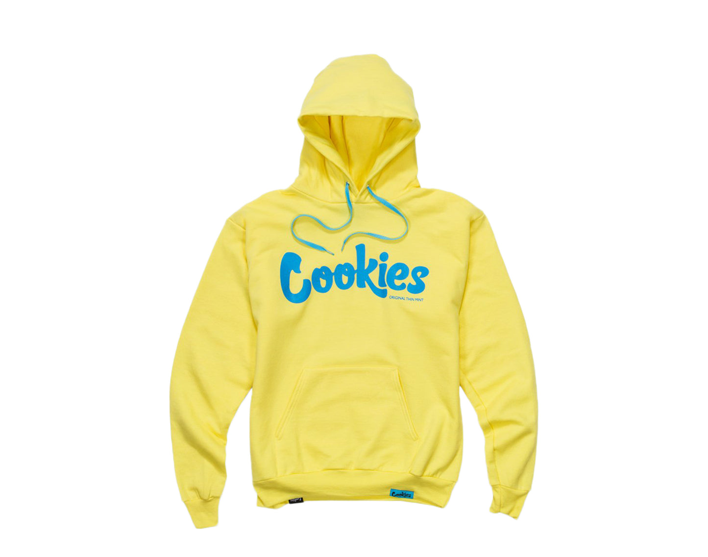 Cookies Original Logo Thin Mint Fleece Yellow/Blue Men's Hoodie 1536H3320-YLB