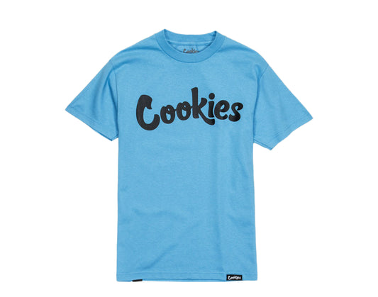 Cookies Original Logo Thin Mint Blue/Black Men's Tee Shirt 1536T3318-CBL