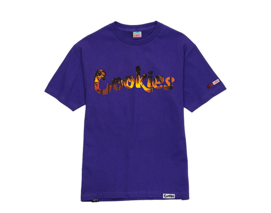 Cookies x Scarface Tropical Sunset Purple Men's Tee Shirt 1536T3417-PUR