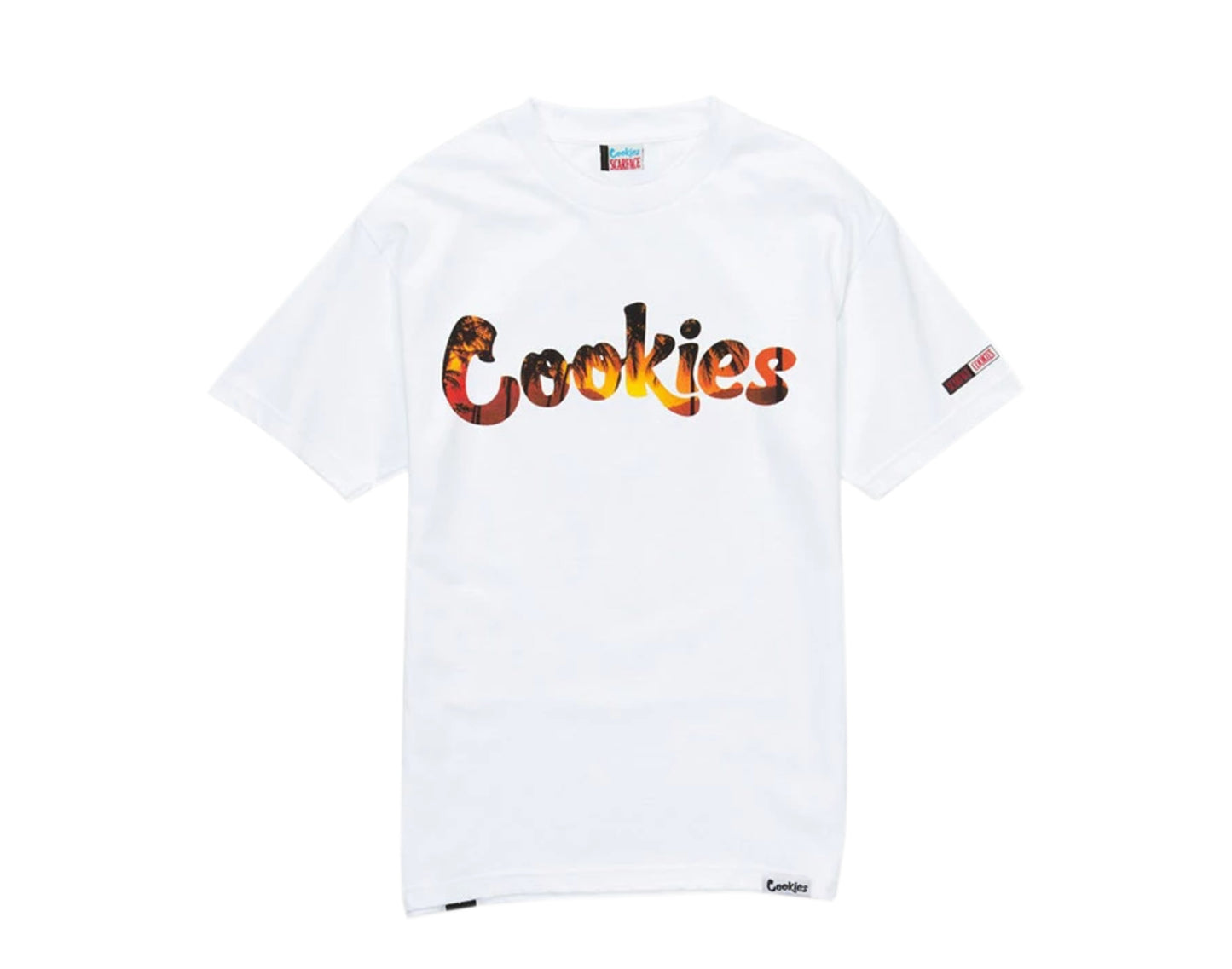 Cookies x Scarface Tropical Sunset White Men's Tee Shirt 1536T3417-WHT
