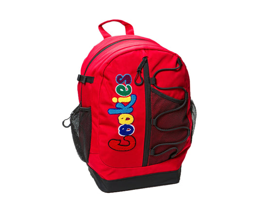 Cookies The Bungee Smell Proof Nylon Varsity Red Backpack 1538A3537-RED