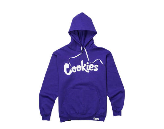 Cookies Original Logo Thin Mint Fleece Purple/White Men's Hoodie 1538H3503-PRW