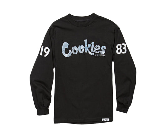 Cookies The Great Outdoors Long Sleeve Black Men's Tee Shirt 1539T3583-BLK