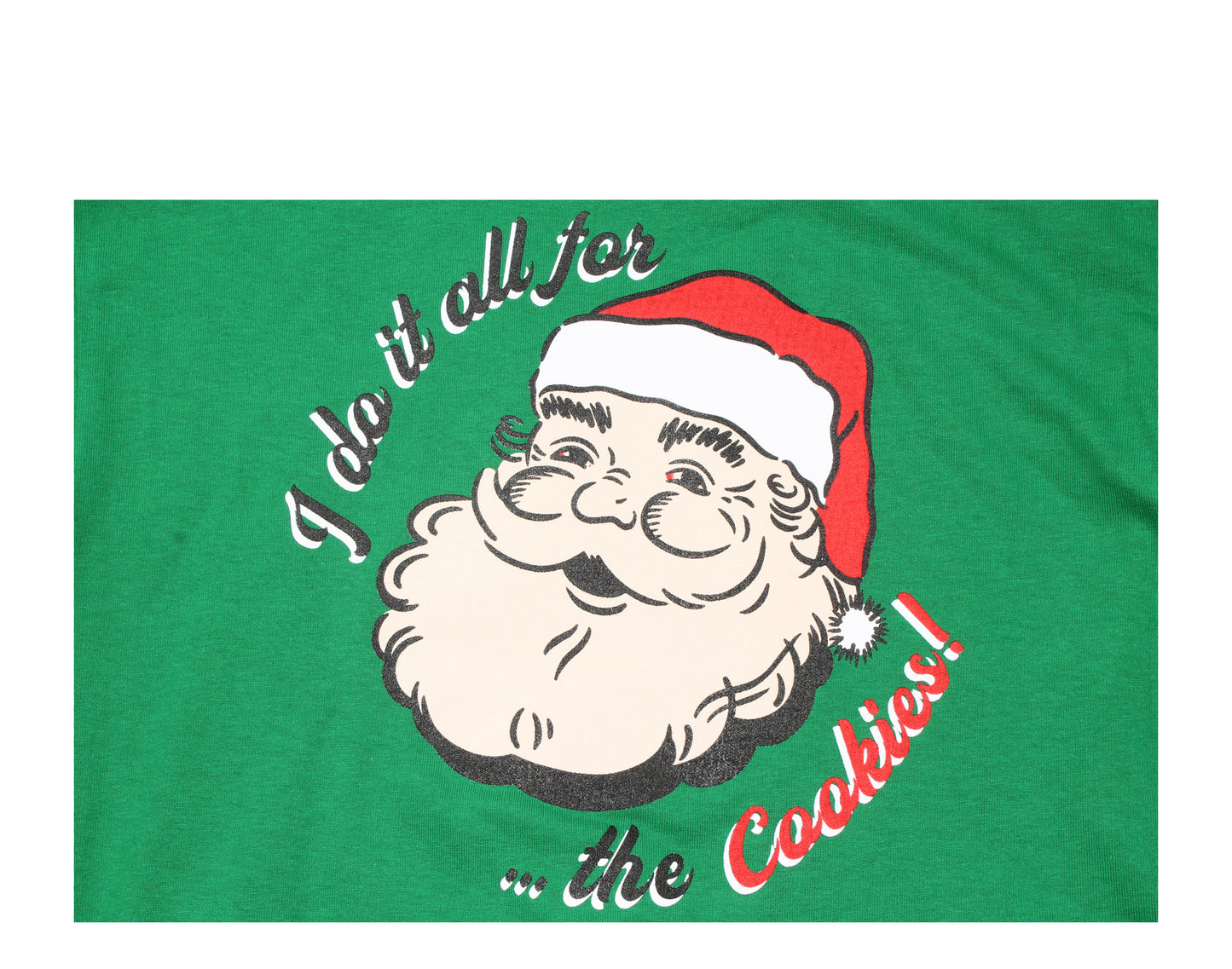 Cookies Santa Baby Kelly Green Men's Tee Shirt 1539T3585-KLR