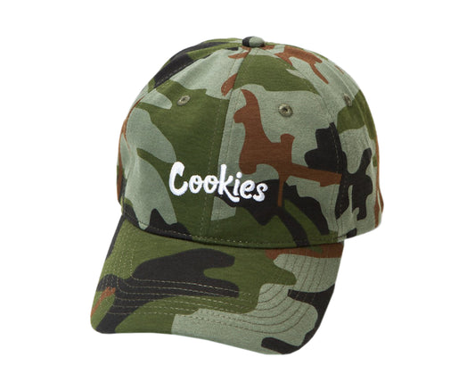 Cookies Battalion Multi Camo Green Dad Hat 1539X3557-GRC