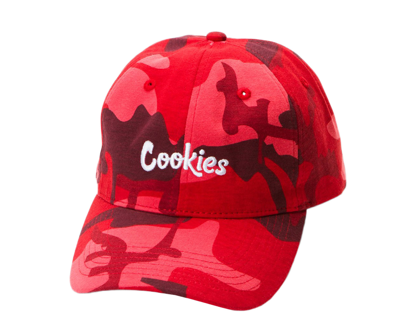 Cookies Battalion Multi Camo Red Dad Hat 1539X3557-RDC