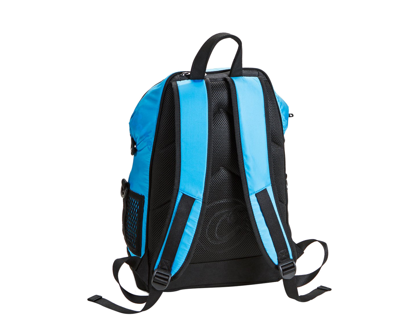 Cookies Luxe Satin Smell Proof Repeated Logo Blue/Black Backpack 1540-A3773-BLU