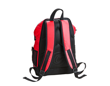 Cookies Luxe Satin Smell Proof Repeated Logo Red/Black Backpack 1540-A3773-RED