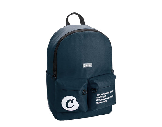 Cookies Orion Canvas Smell Proof Navy Backpack 1540A3775-NAV