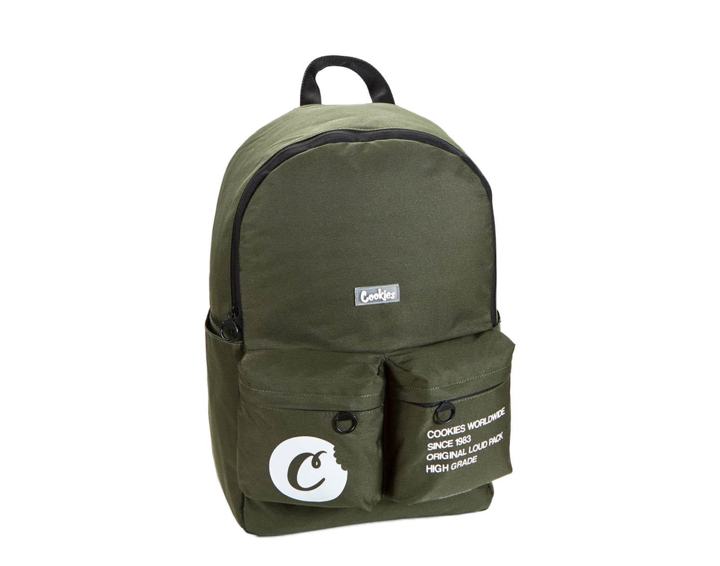 Cookies Orion Canvas Smell Proof Olive Backpack 1540A3775-OLI