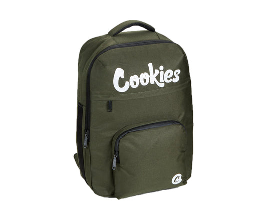 Cookies Eclipse Sateen Smell Proof Olive Backpack 1540A3776-OLI