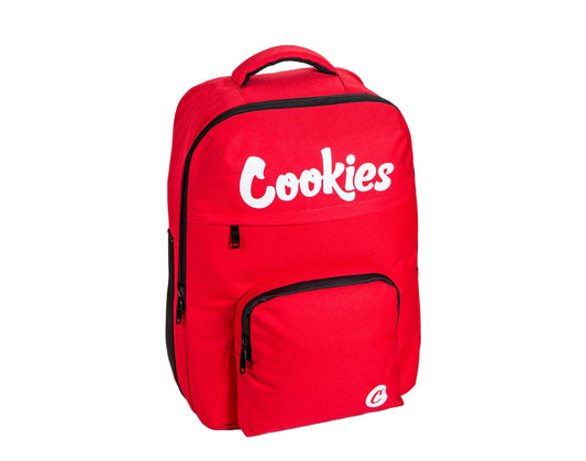 Cookies Eclipse Sateen Smell Proof Red Backpack 1540A3776-RED