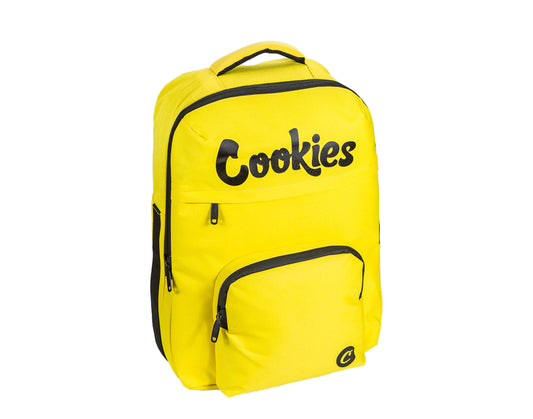 Cookies Eclipse Sateen Smell Proof Yellow Backpack 1540A3776-YEL
